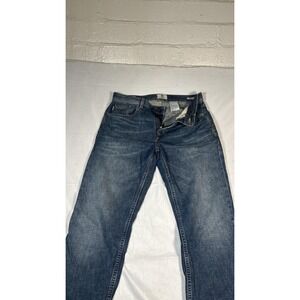 Timberland‎ Locke Lake Jeans Mens 32x32 Blue Straight Leg Denim Zip Fly